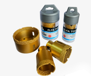 מקדח כוס יהלום טורבו למשחזת זווית