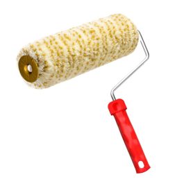 רולר 100% פוליאמיד פרווה ארוכה דגם זהב – כולל ידית