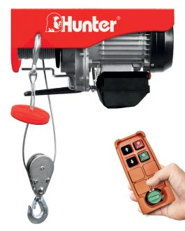כננת הרמה חשמלית עם שלט אלחוטי עד 250 ק"ג 102501-005 HUNTER