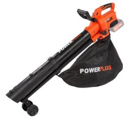 מפוח / שואב וגורס עלים POWDPG75270 40V – גוף Power plus