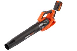 מפוח עלים טורבו צג דיגיטלי בראשלס POWDPG7526 40V – גוף Power plus